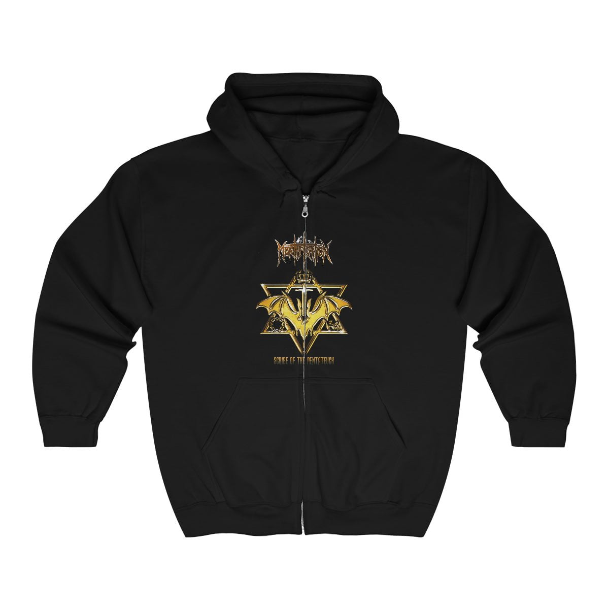 Mortification - Scribe Of The Pentateuch Full Zip Hooded Sweatshirt
