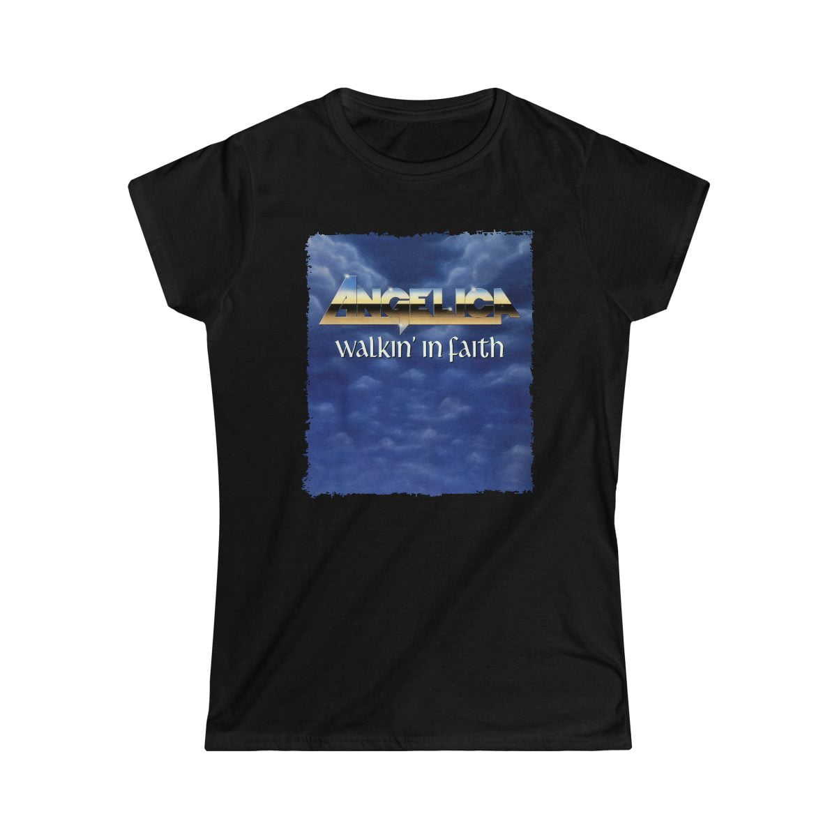 Angelica - Walkin' In Faith Women's Short Sleeve Tshirt