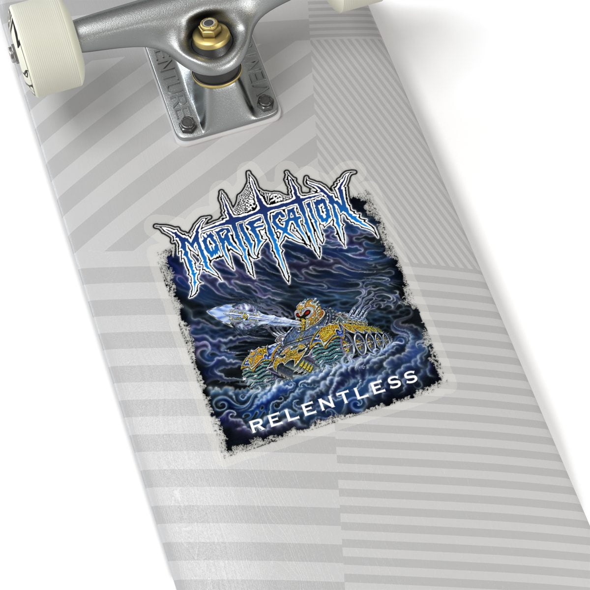 Mortification - Relentless Die Cut Stickers