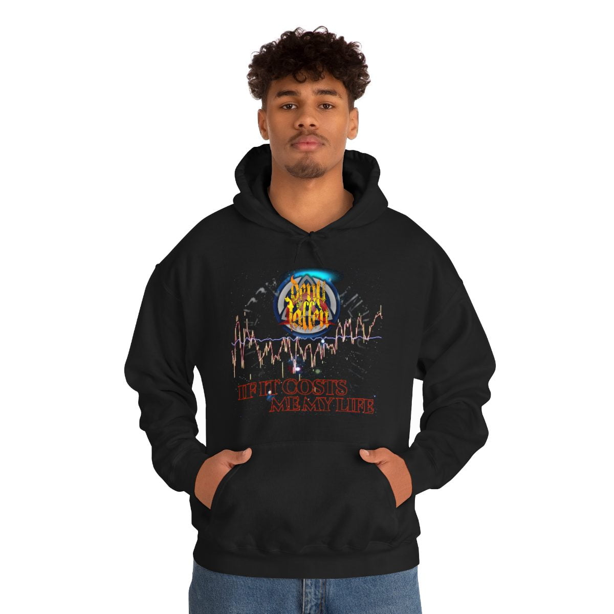 Deny The Fallen - If It Costs Me My Life Pullover Hooded Sweatshirt