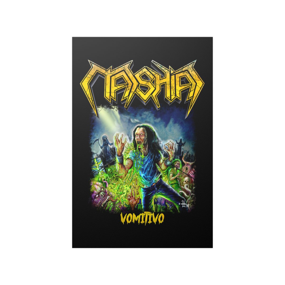Mashiaj - Vomitivo Posters
