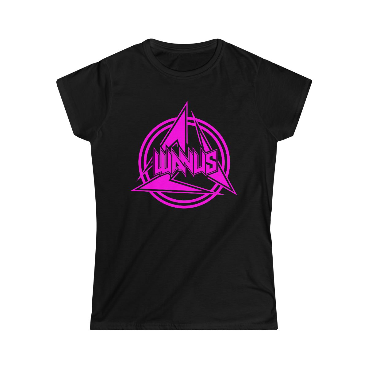 Wanus - Pink Logo Women's Short Sleeve Tshirt 64000L