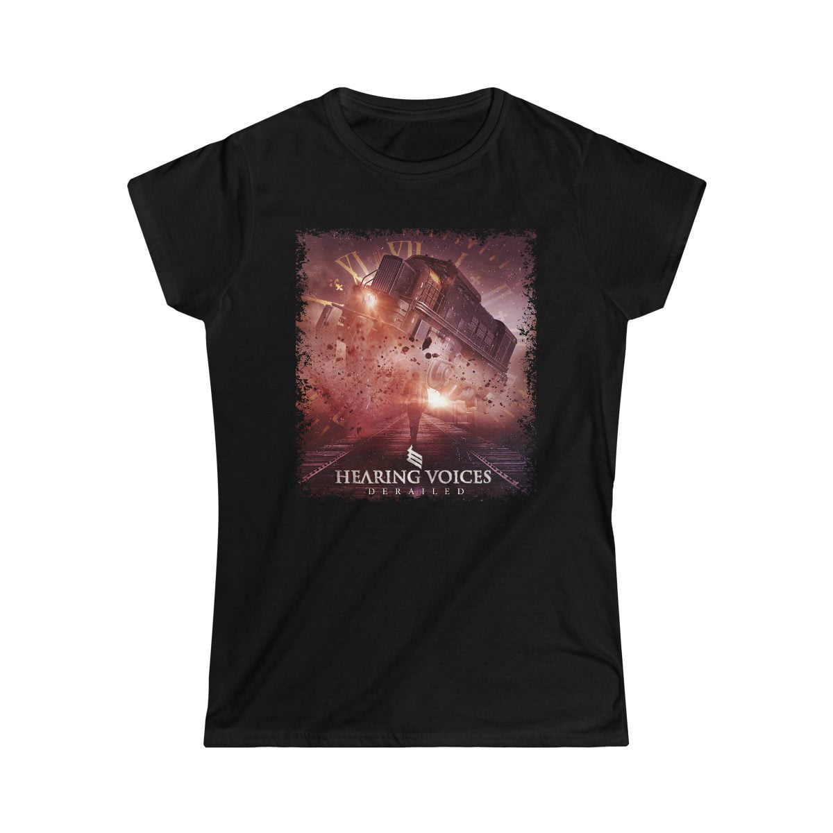 Hearing Voices - Derailed Women's Short Sleeve Tshirt