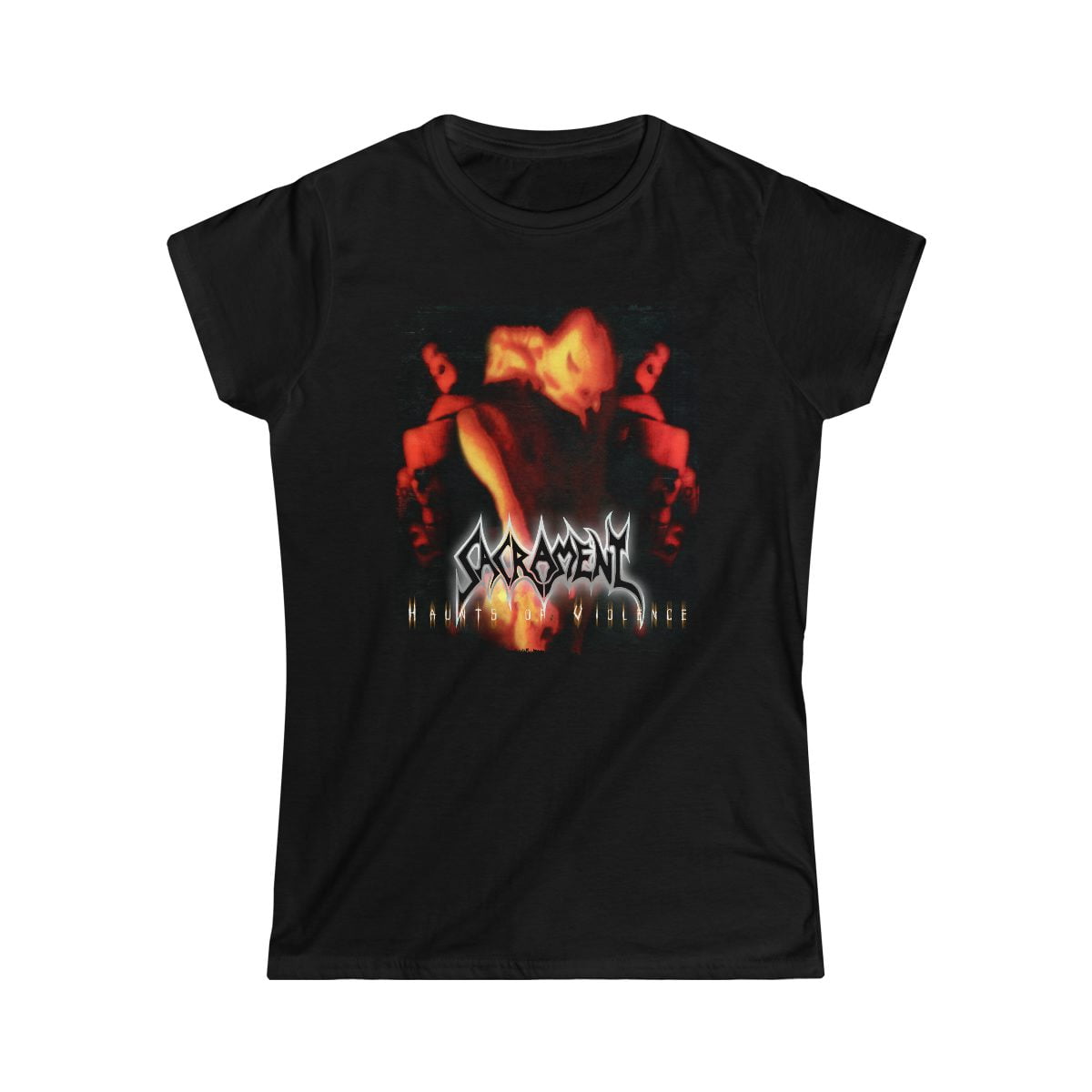 Sacrament - Haunts of Violence Women's Short Sleeve Tshirt 64000L