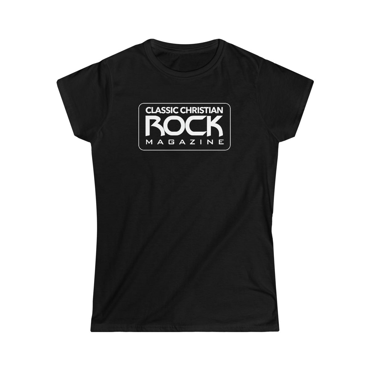 Classic Christian Rock Magazine Women's Short Sleeve Tshirt (2-Sided)