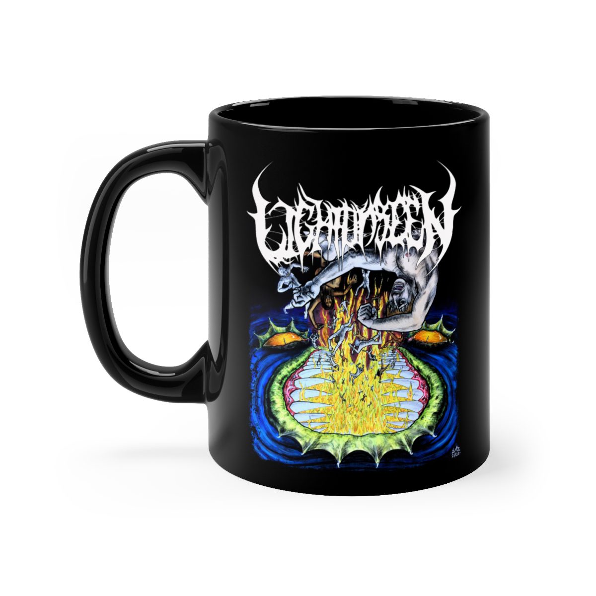 Light Unseen - Fall  11oz Black mug