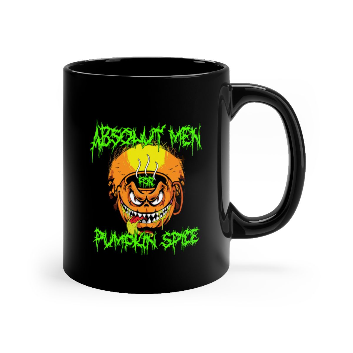 AMPS - Black Metal Logo 11oz Black mug