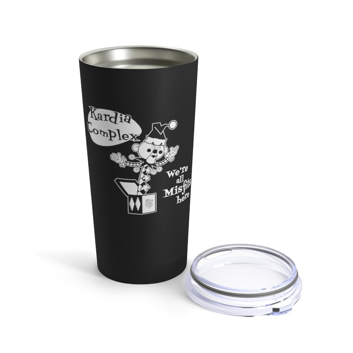Kardia Complex - We're All Misfits Here 20oz Stainless Steel Tumbler