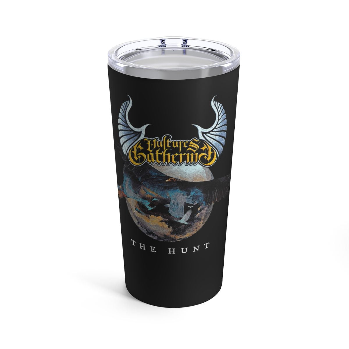 Vultures Gathering - The Hunt (Globe) 20oz Stainless Steel Tumbler