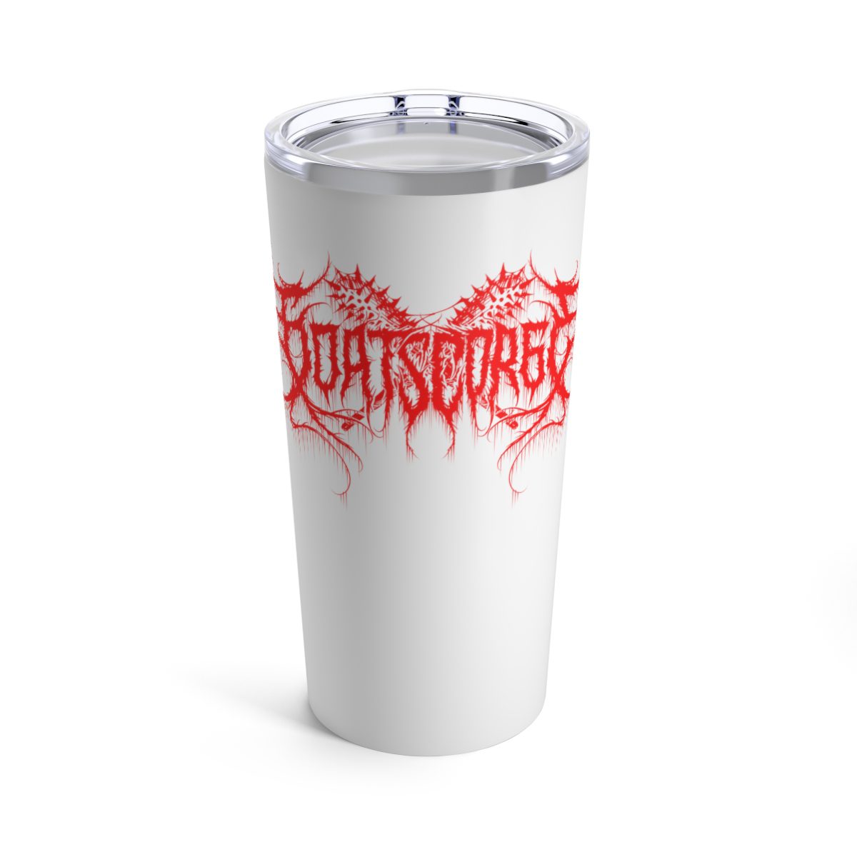 Goatscorge New Logo 2022 Red/White 20oz Stainless Steel Tumbler