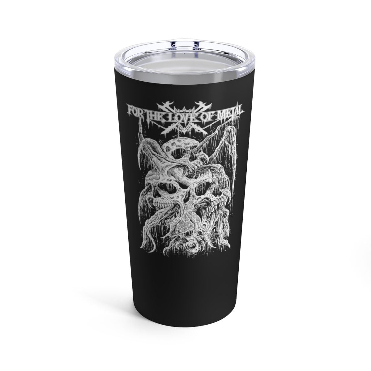 For The Love Of Metal - Skulls 20oz Stainless Steel Tumbler