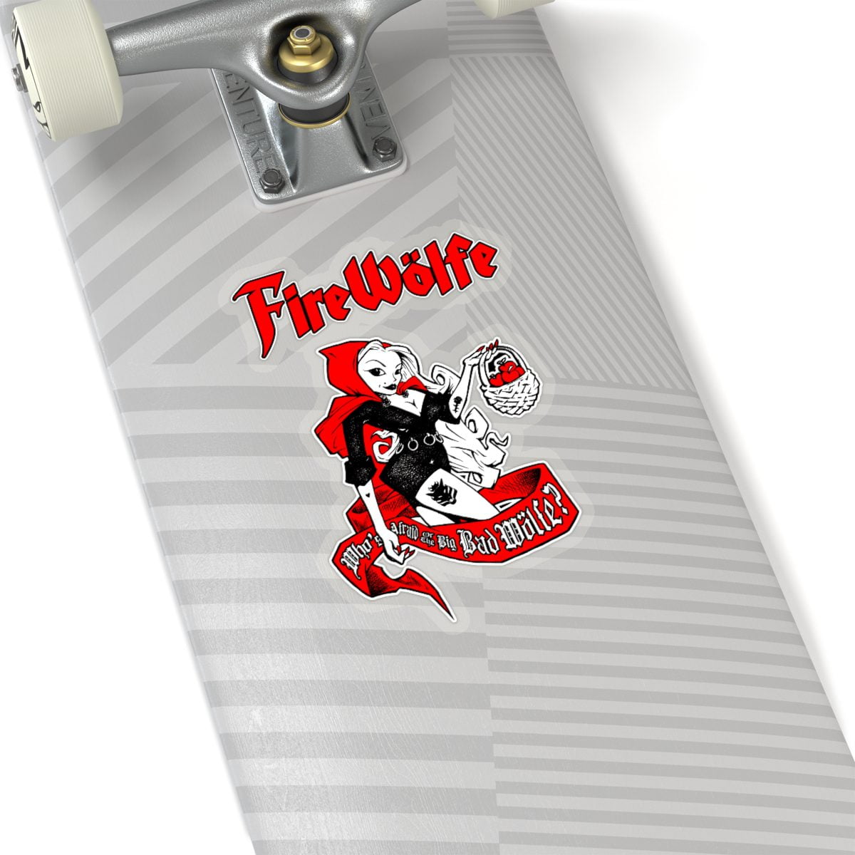 FireWolfe - Who's Afraid Die Cut Stickers