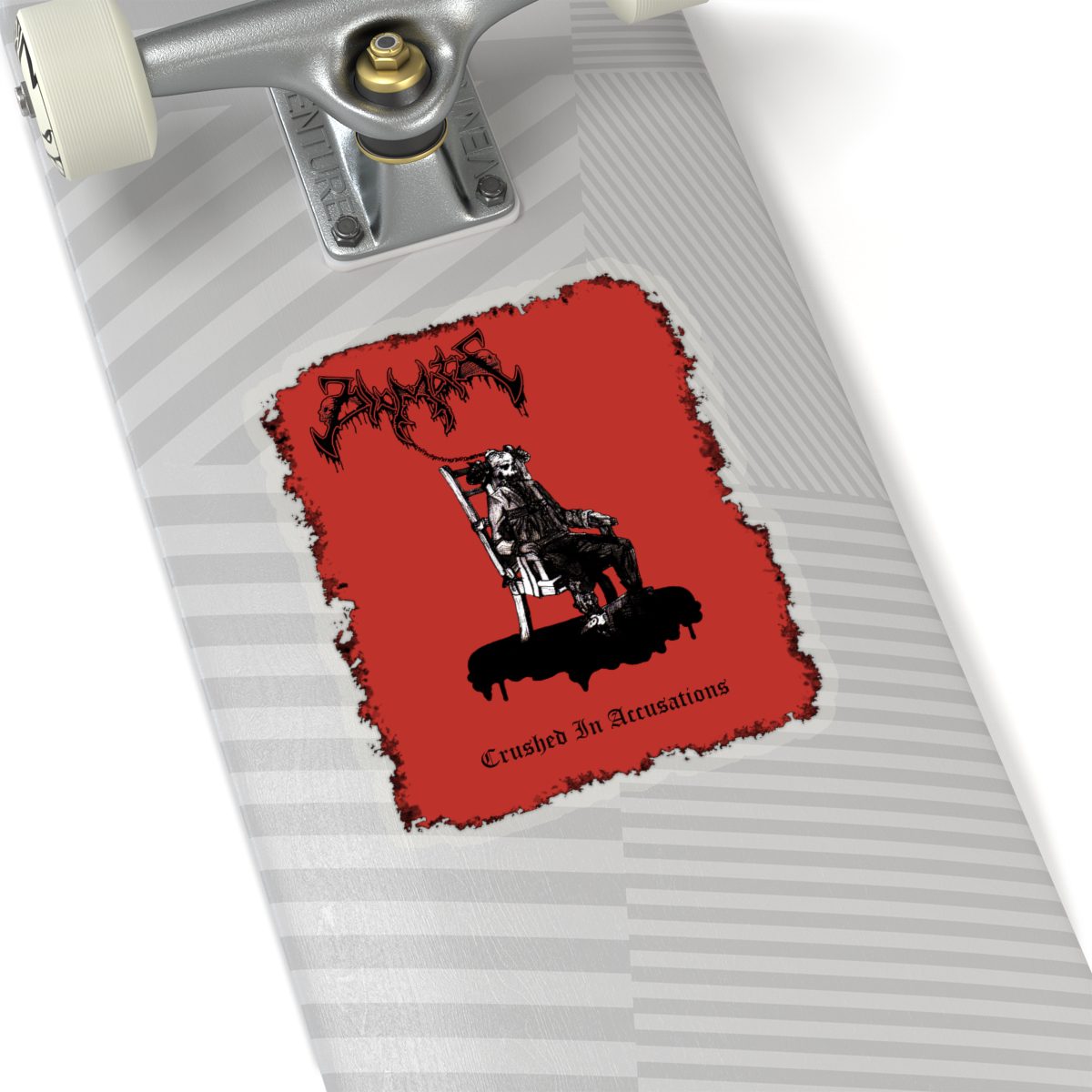 Diamoth - Crushed in Accusations Cut Stickers