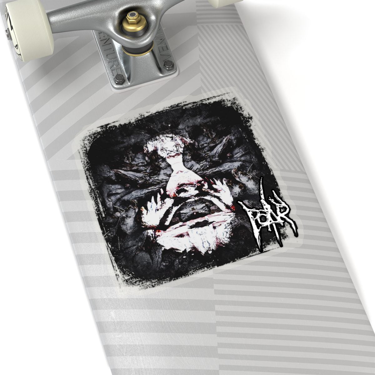 Pozar Face Die Cut Stickers