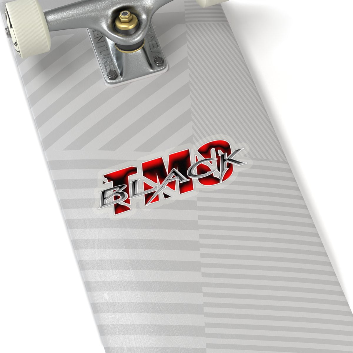 TMO Black Die Cut Stickers