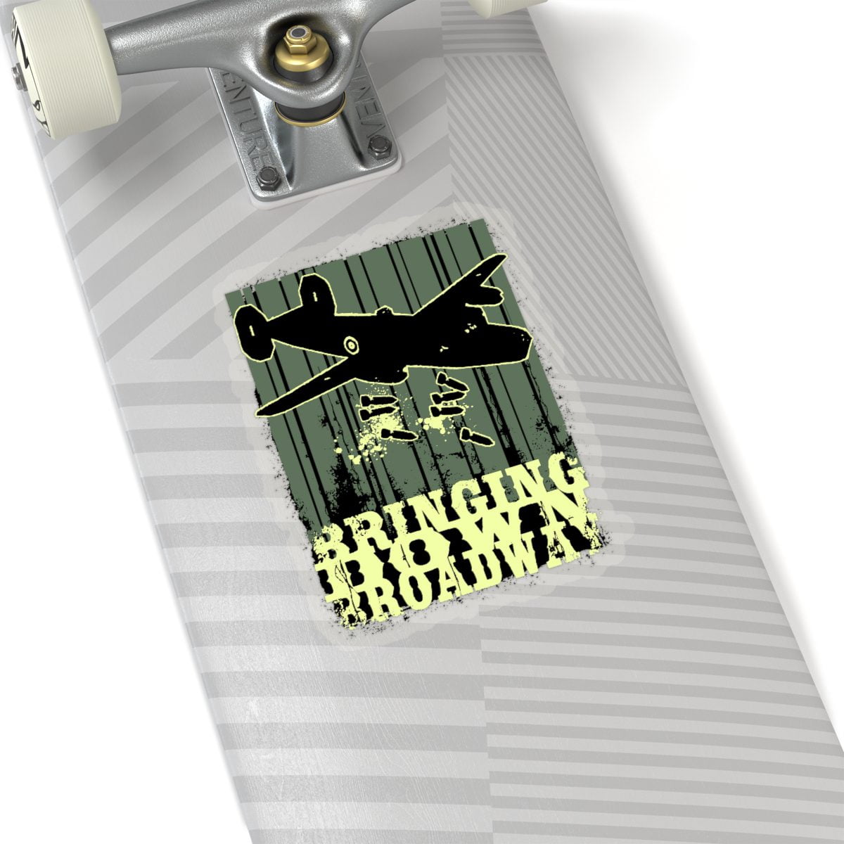 Bringing Down Broadway - Bomber Die Cut Stickers