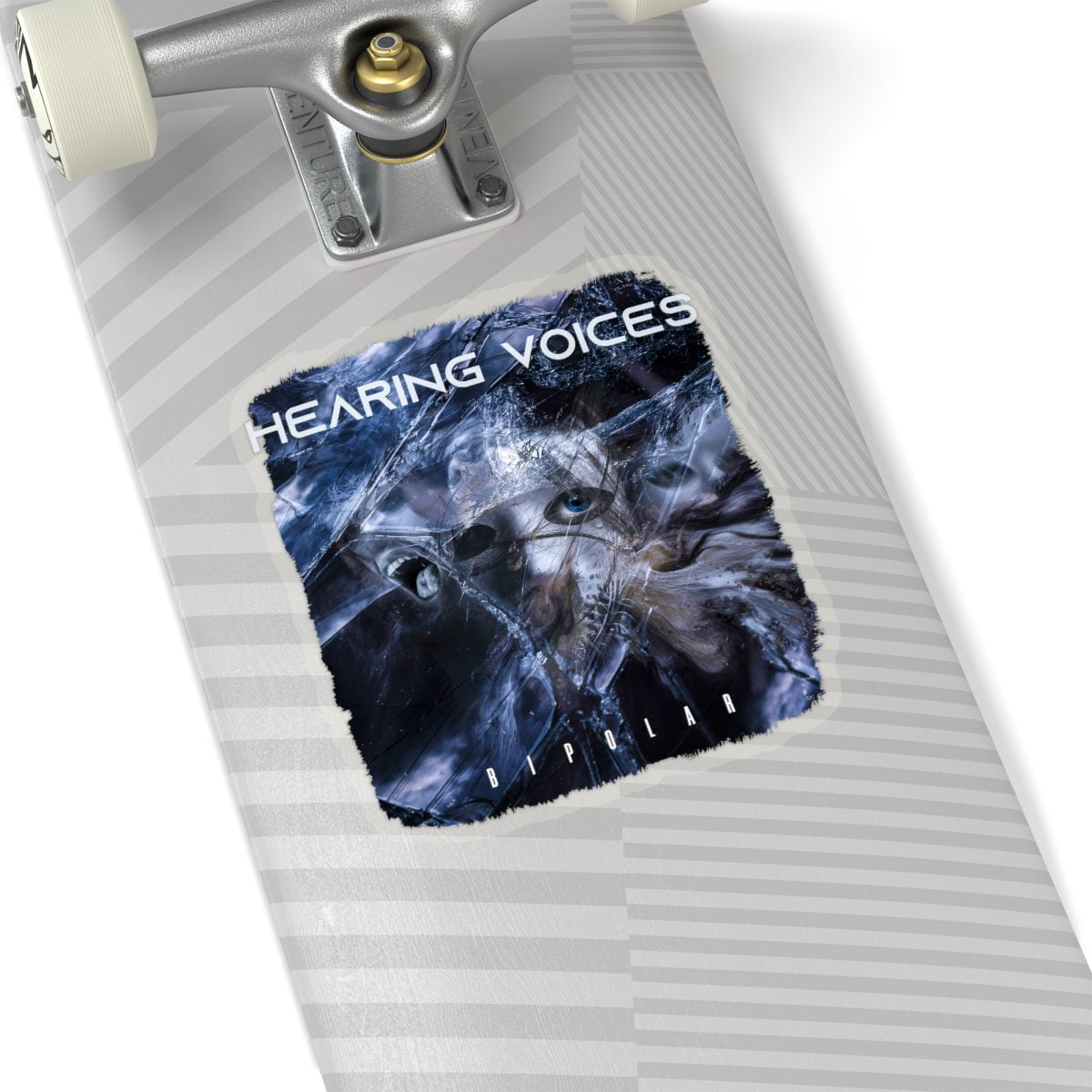 Hearing Voices - Bipolar Die Cut Stickers