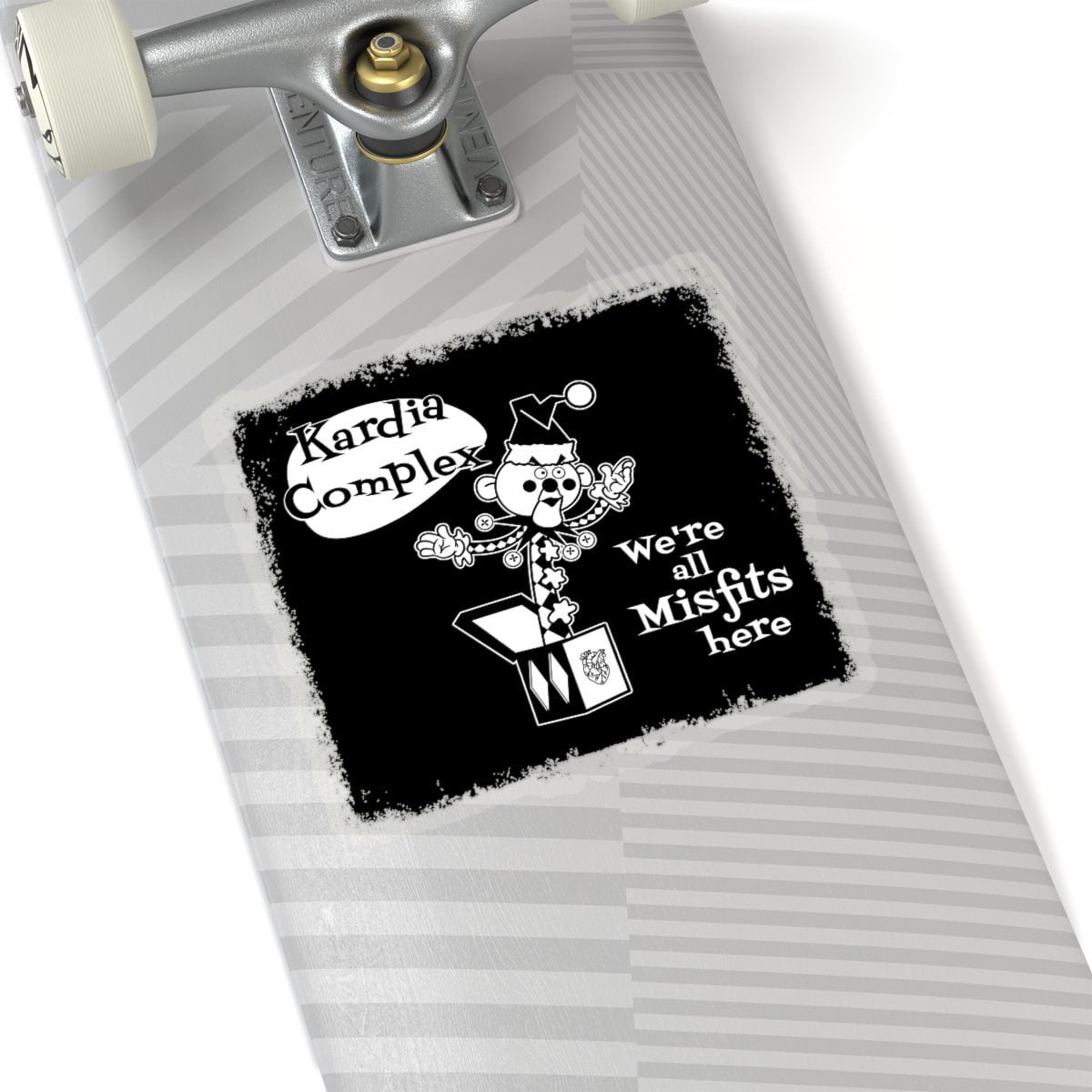 Kardia Complex - We're All Misfits Here Die Cut Stickers