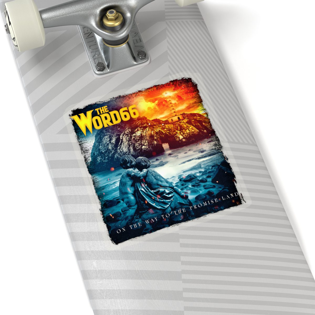 The Word66 - On The Way to The Promised Land Die Cut Stickers