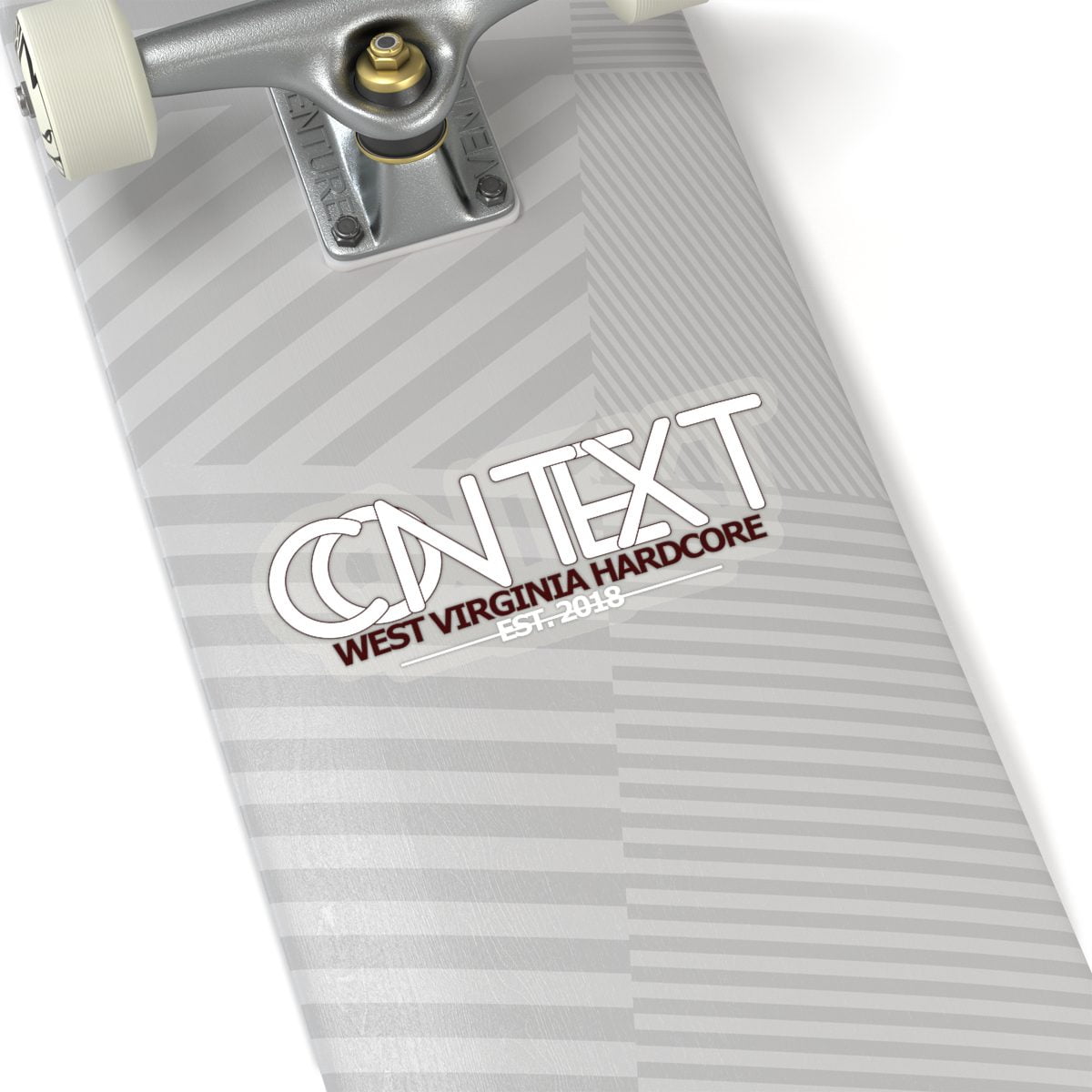 Context - West Virginia Hardcore Die Cut Stickers