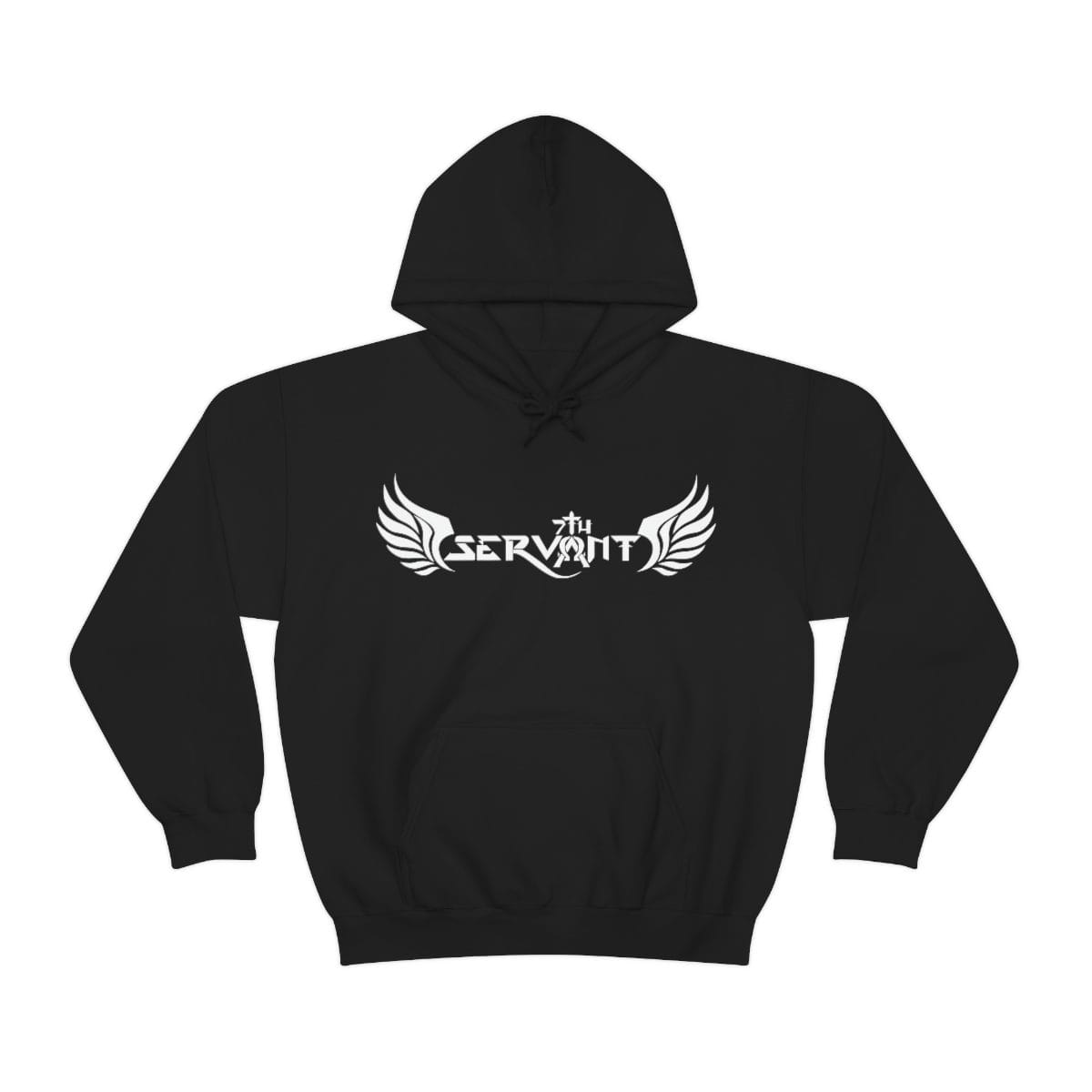 Seventh Servant Winged Logo Pullover Hooded Sweatshirt