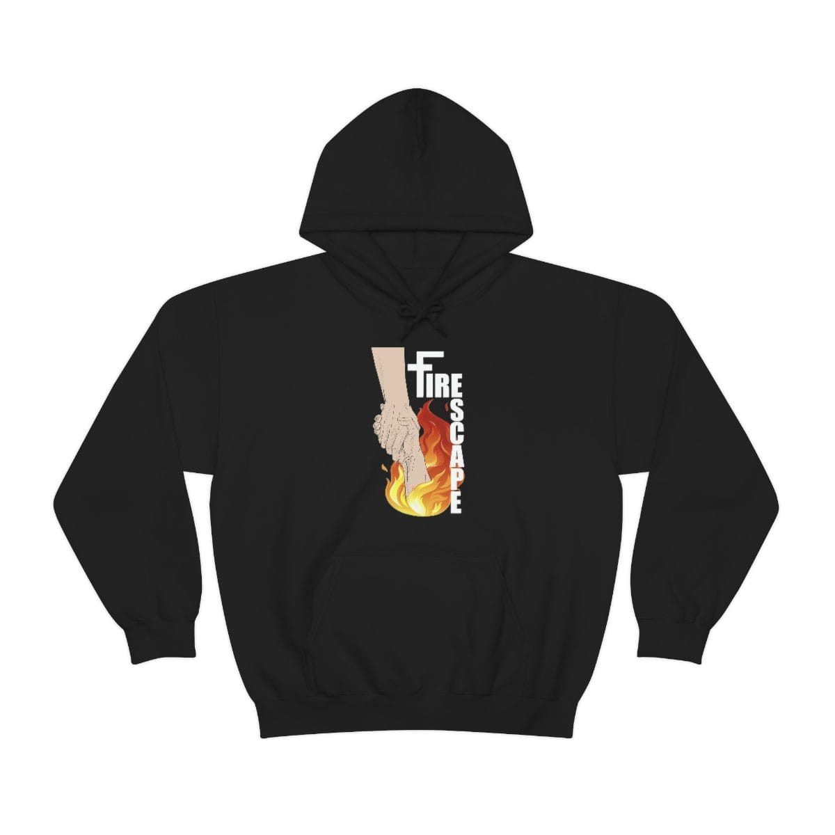 Fire Escape Logo Pullover Hooded Sweatshirt
