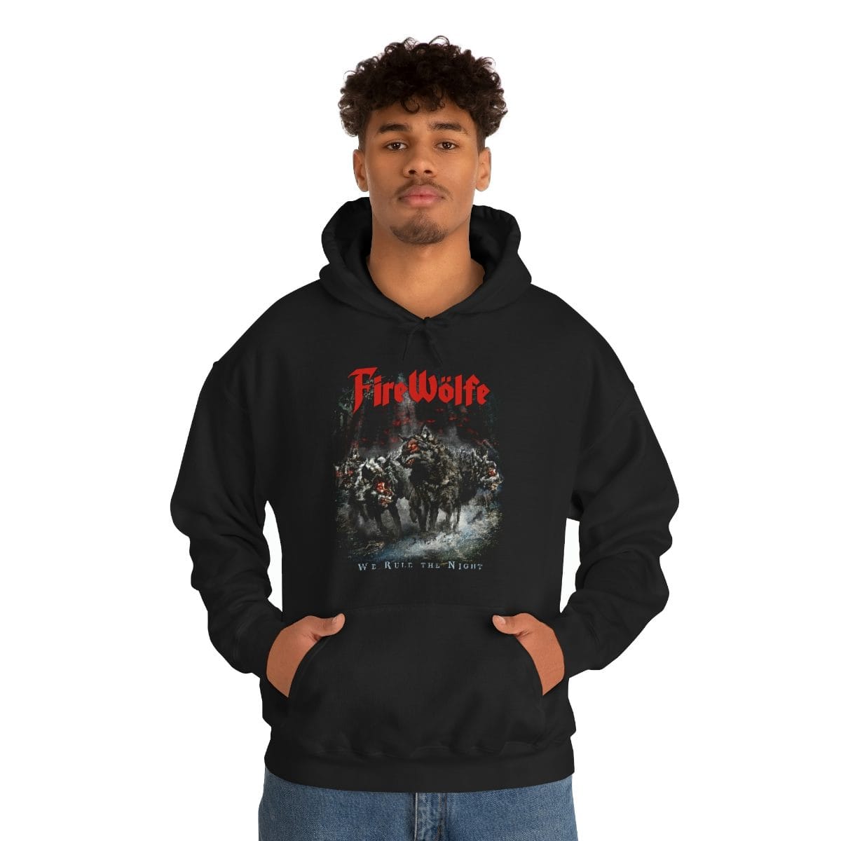 FireWolfe - We Rule The Night Pullover Hooded Sweatshirt - Image 3