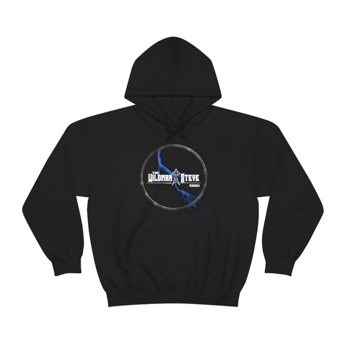 The Wildman and Steve Show - Blue Lightning Pullover Hooded Sweatshirt