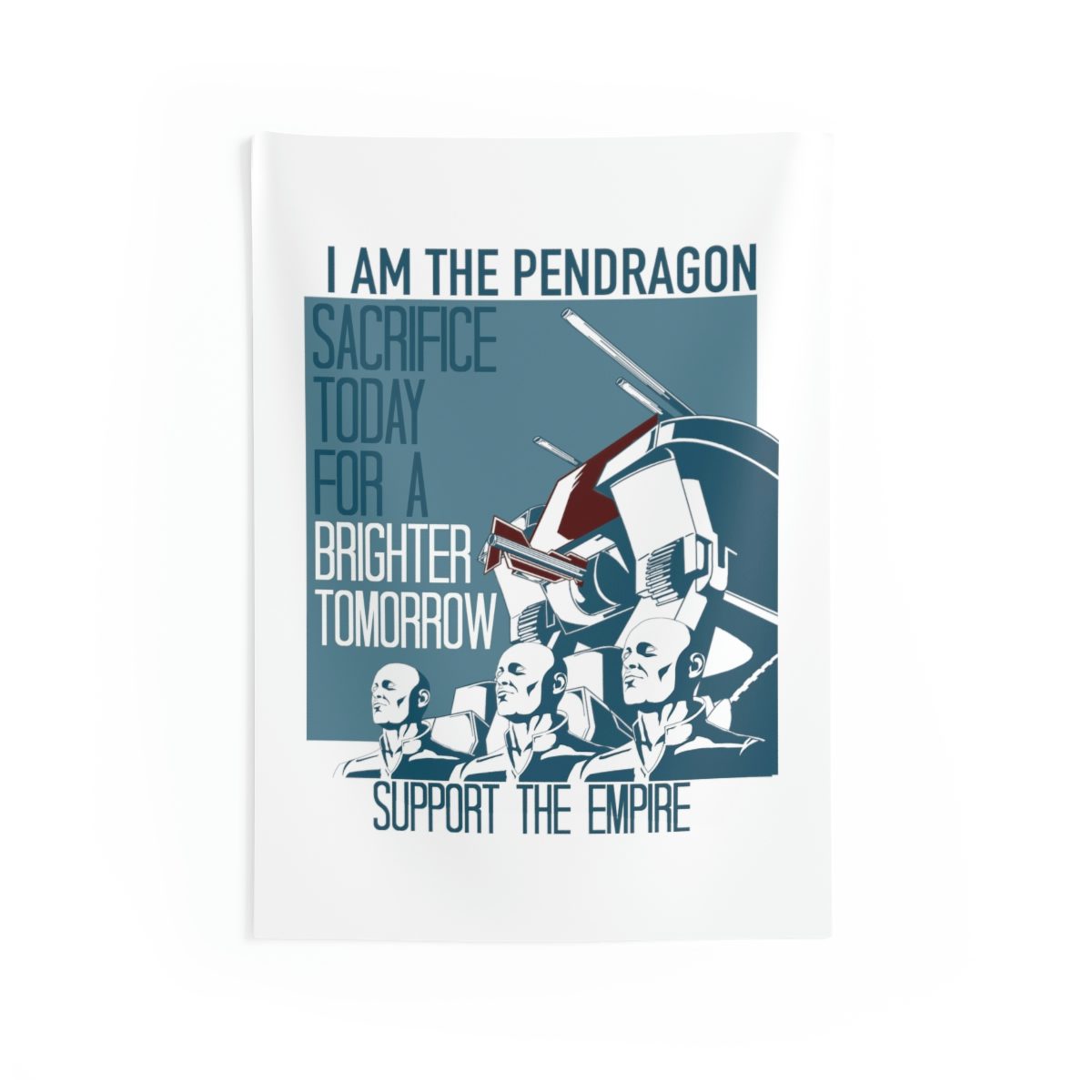 I Am The Pendragon - Brighter Tomorrow Indoor Wall Tapestries