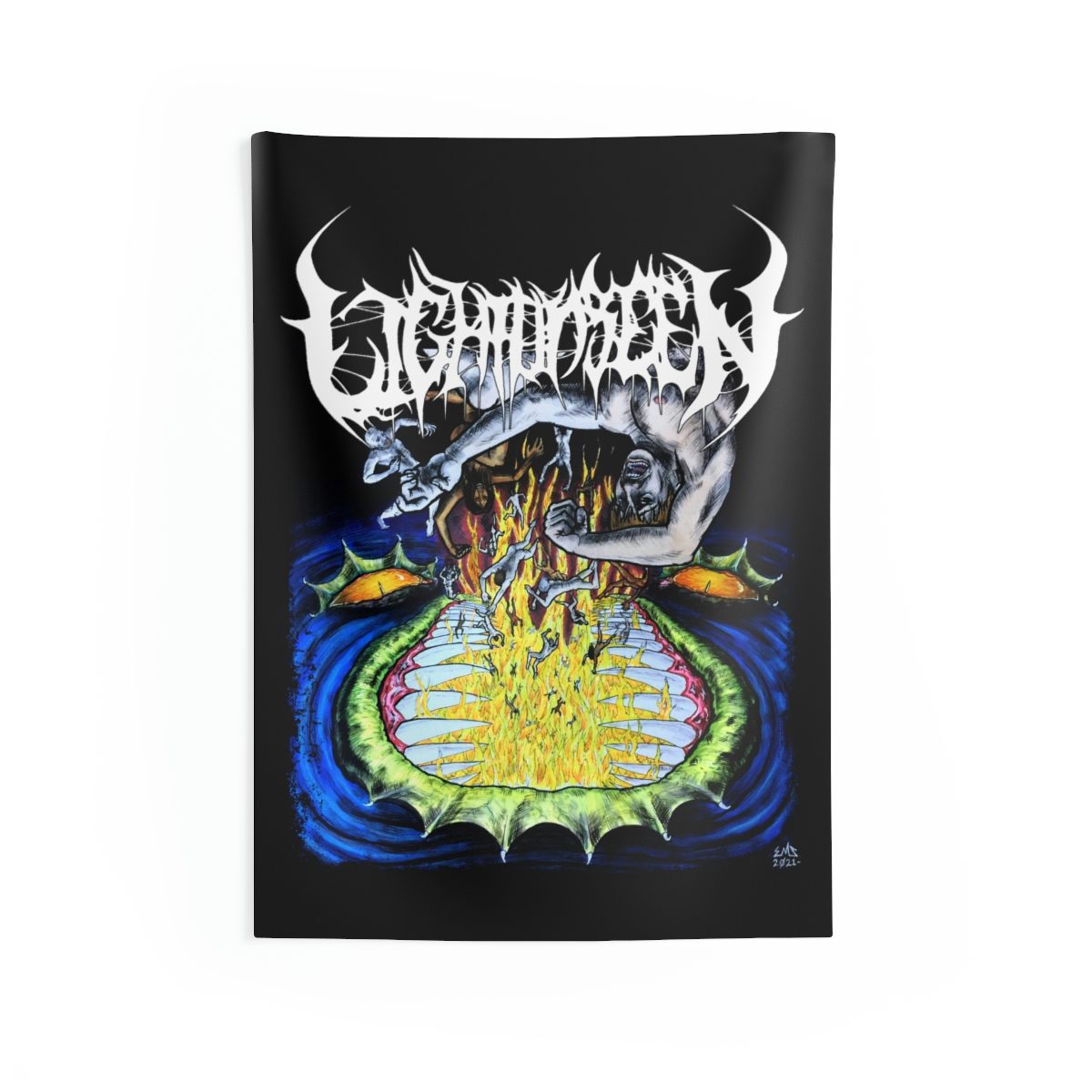 Light Unseen - Fall Indoor Wall Tapestries