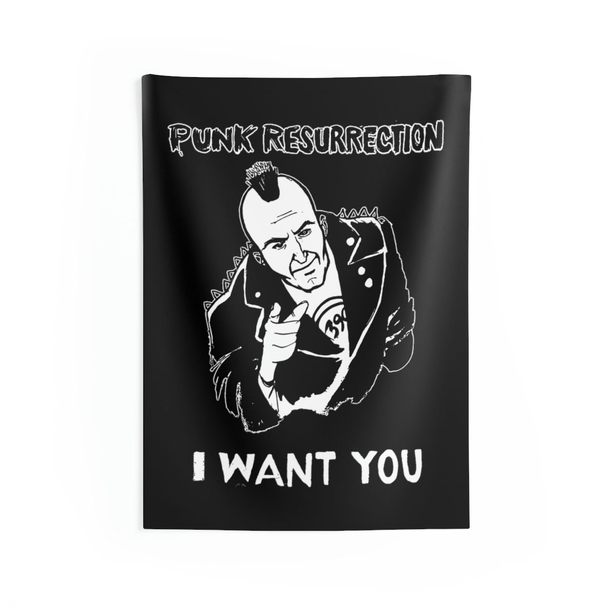 390 - Punk Resurrection Indoor Wall Tapestries