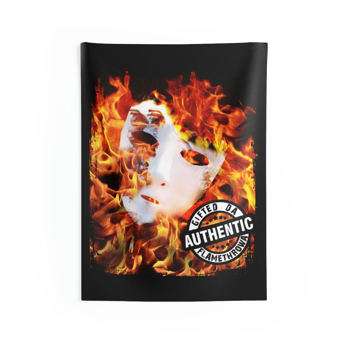 Gifted Da Flamethrowa - Authentic Indoor Wall Tapestries - Image 2