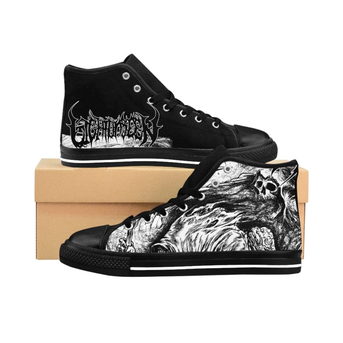 Light Unseen - Visions of Archetype and Apocalypse Men's High-top Sneakers