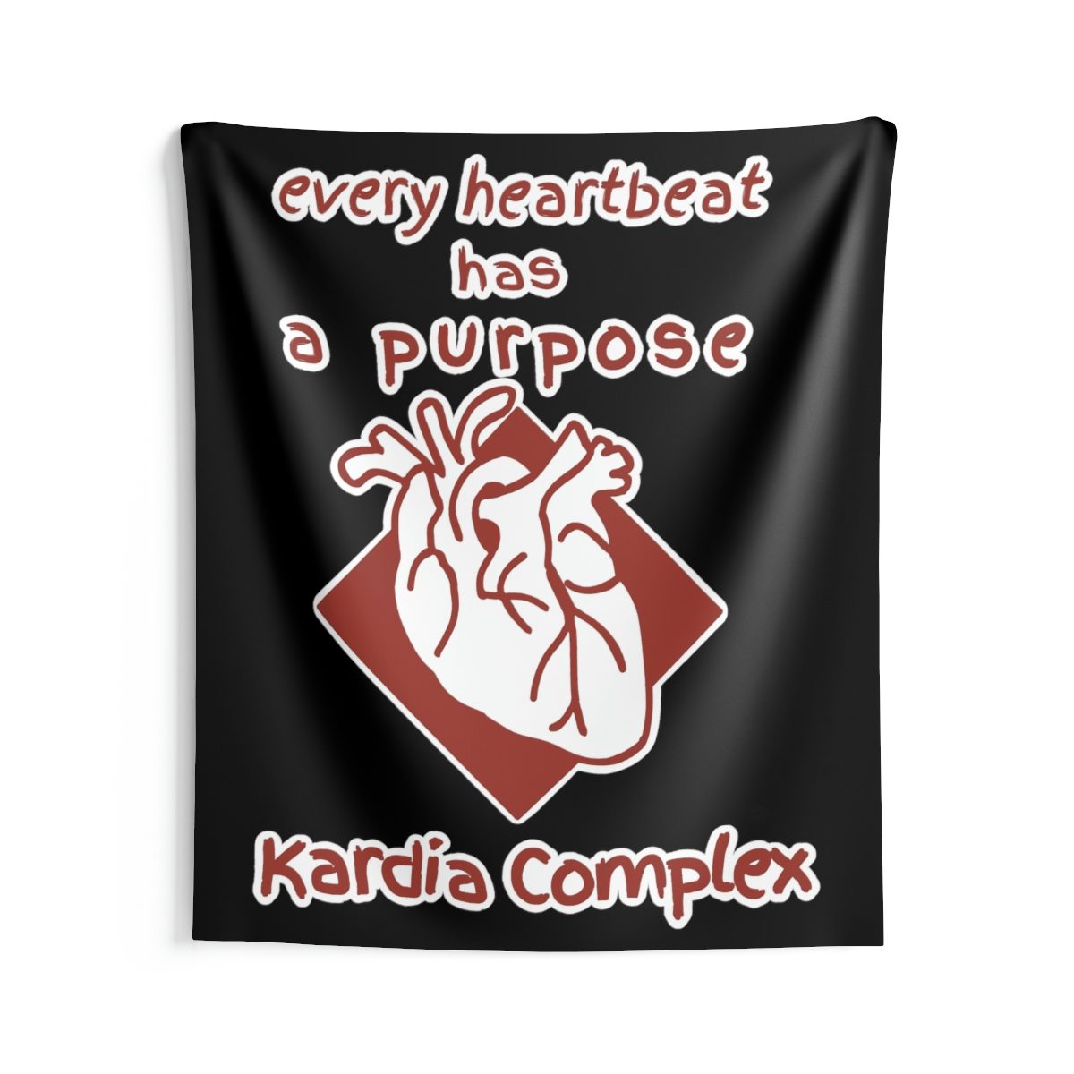 Kardia Complex - Every Heartbeat Indoor Wall Tapestries