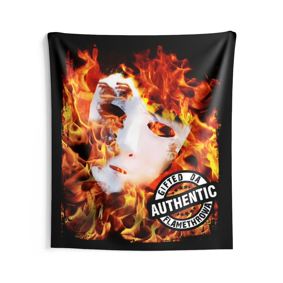 Gifted Da Flamethrowa - Authentic Indoor Wall Tapestries - Image 3