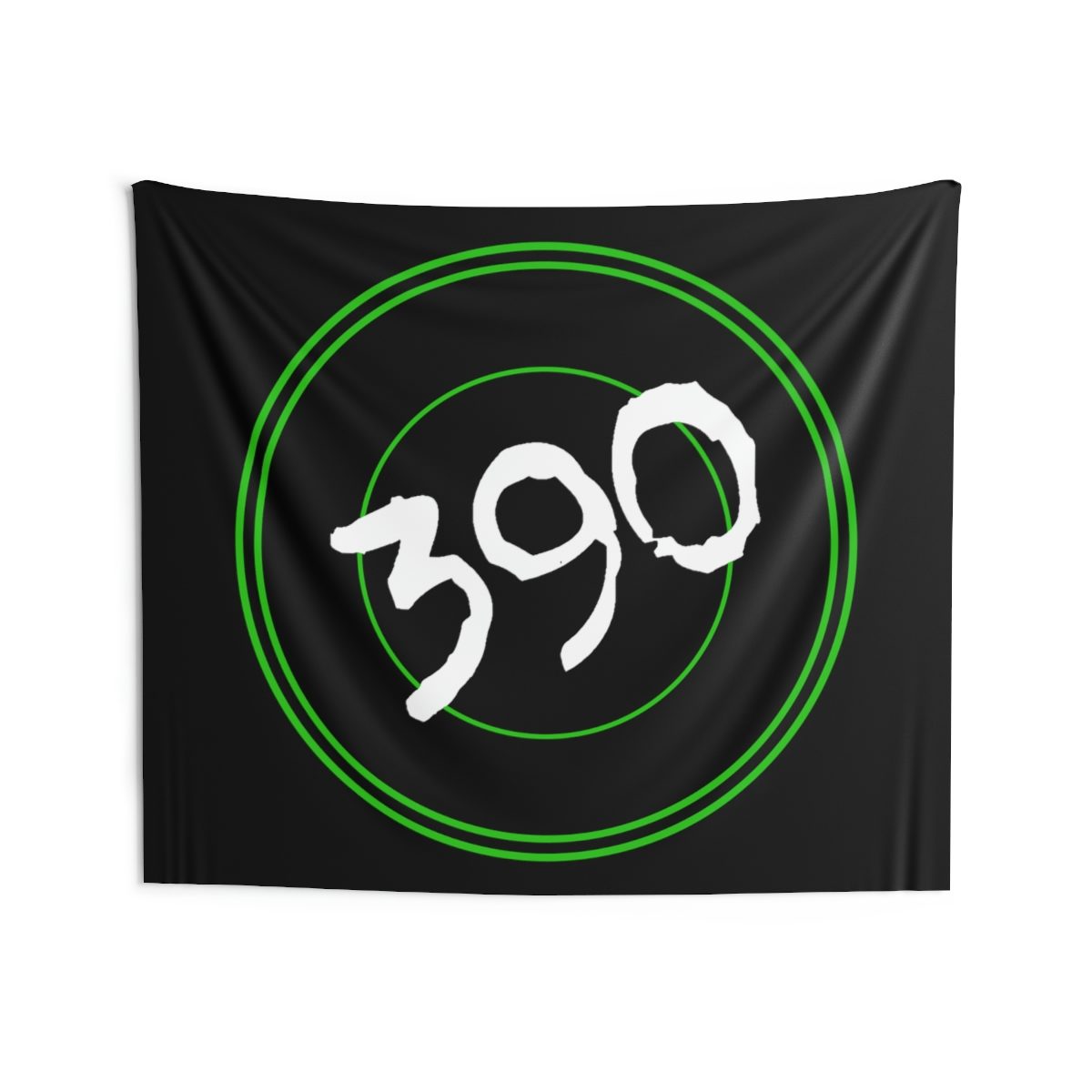 390 Logo Indoor Wall Tapestries