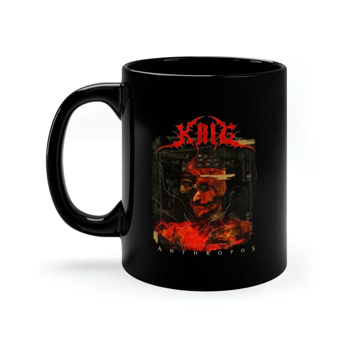 Krig - Anthropos 11oz Black Mug