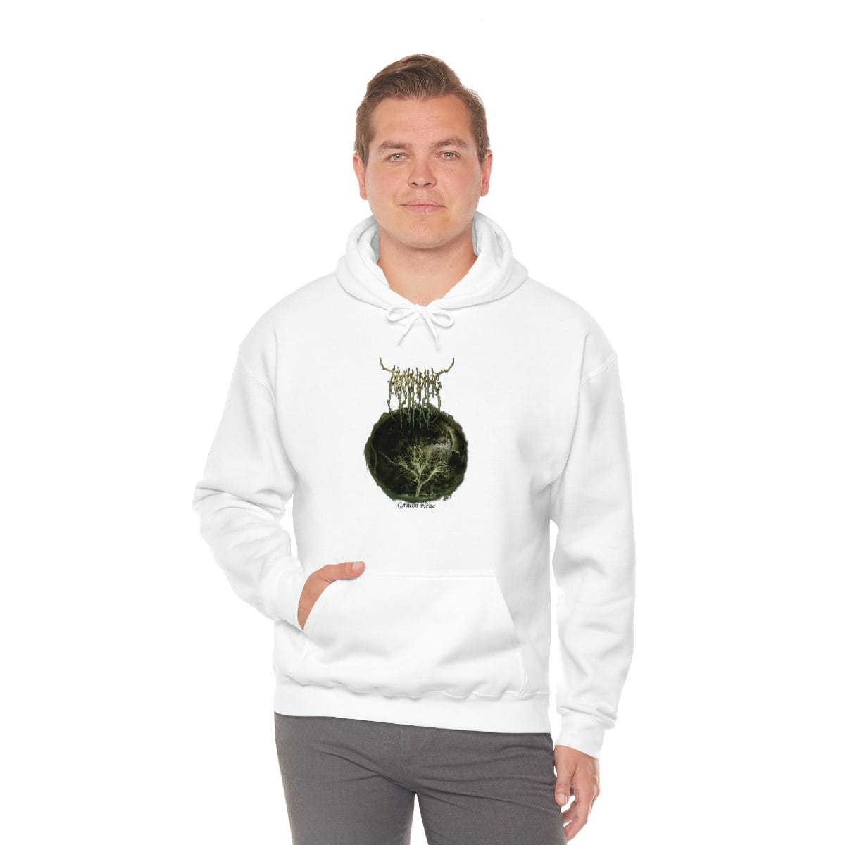 Ascending King - Lignus Vitae Pullover Hooded Sweatshirt - Image 15