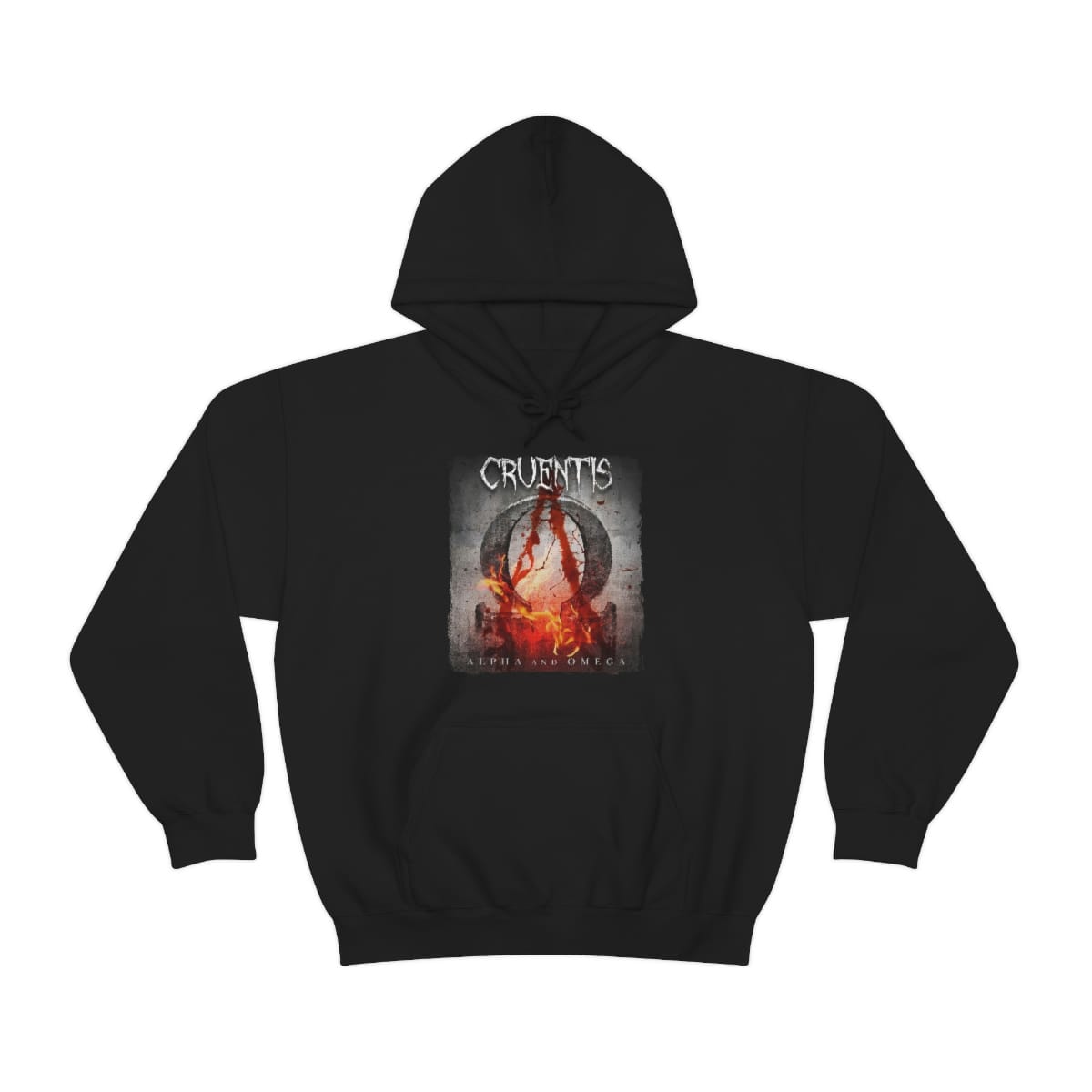Cruentis - Alpha and Omega Pullover Hooded Sweatshirt