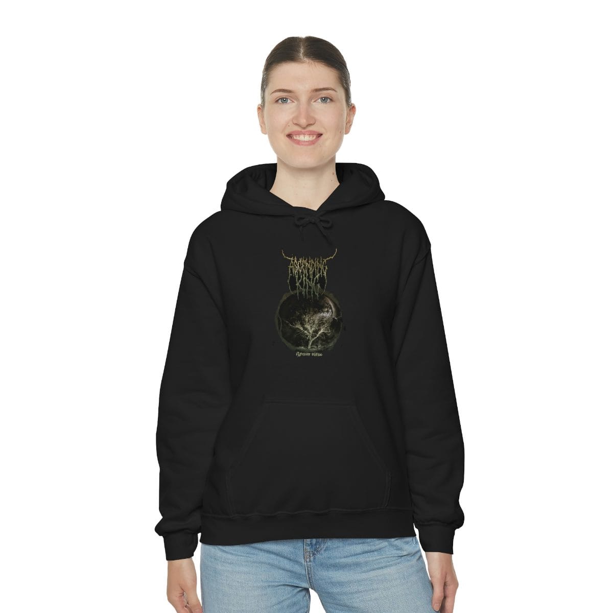 Ascending King - Lignus Vitae Pullover Hooded Sweatshirt - Image 5