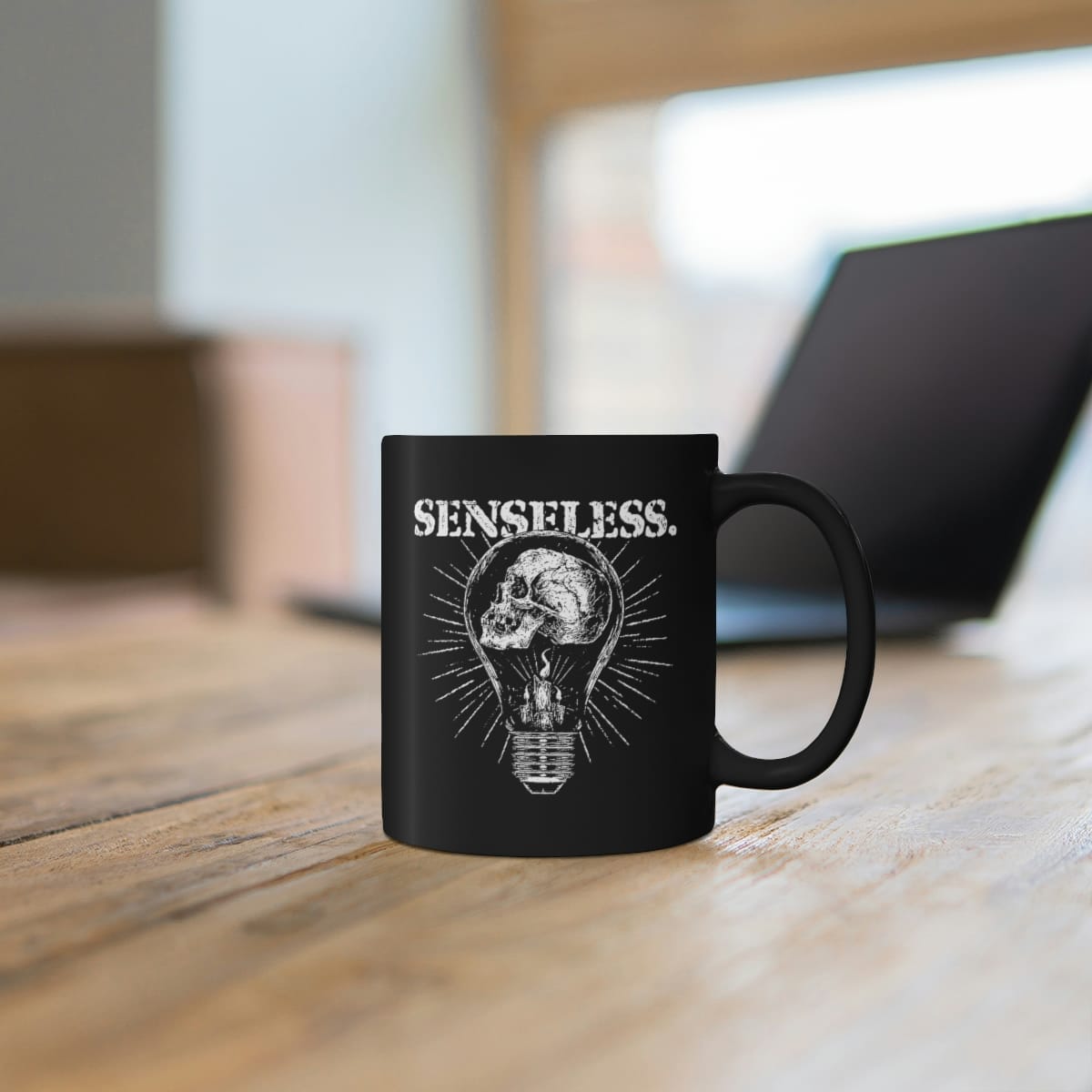 Senseless (TPR) 11oz Black Mug