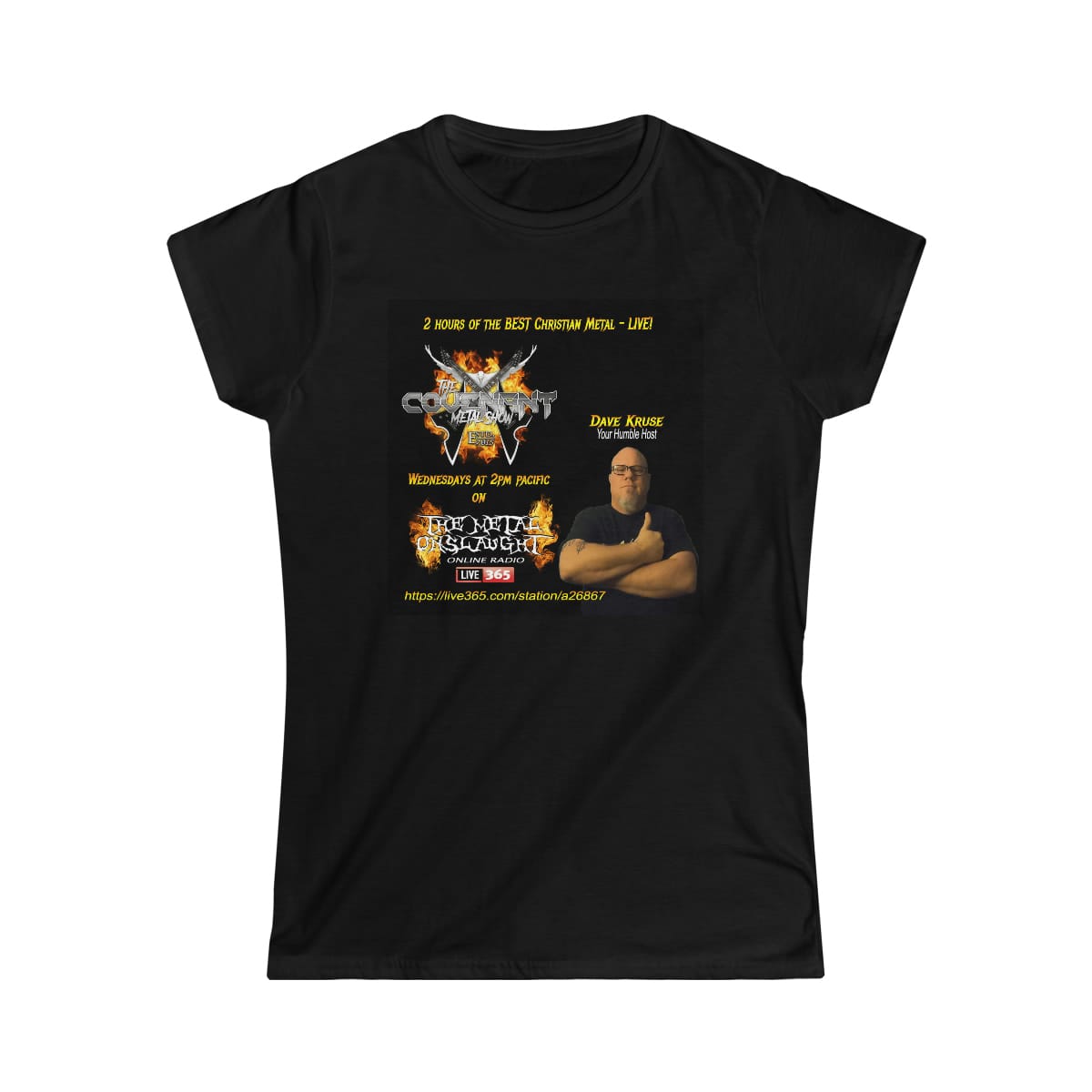 CMS Dbl Sided Radio Women's Tshirt