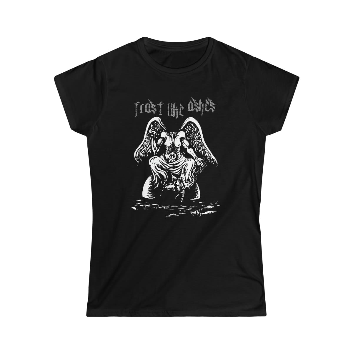 Frost Like Ashes Desecrated Baphomet  Women's Tshirt (2 Sided)