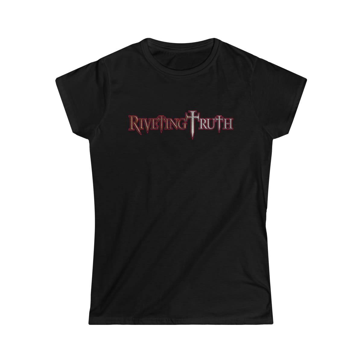 Riveting Truth Red Logo Women's Short Sleeve Tshirt