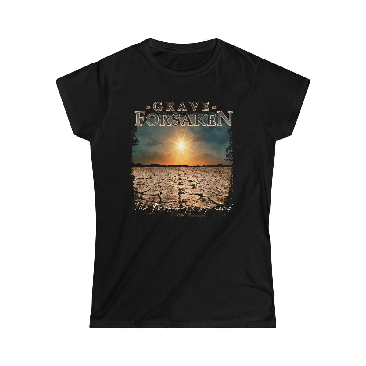 Grave Forsaken - The Footsteps of God Women's Tshirt