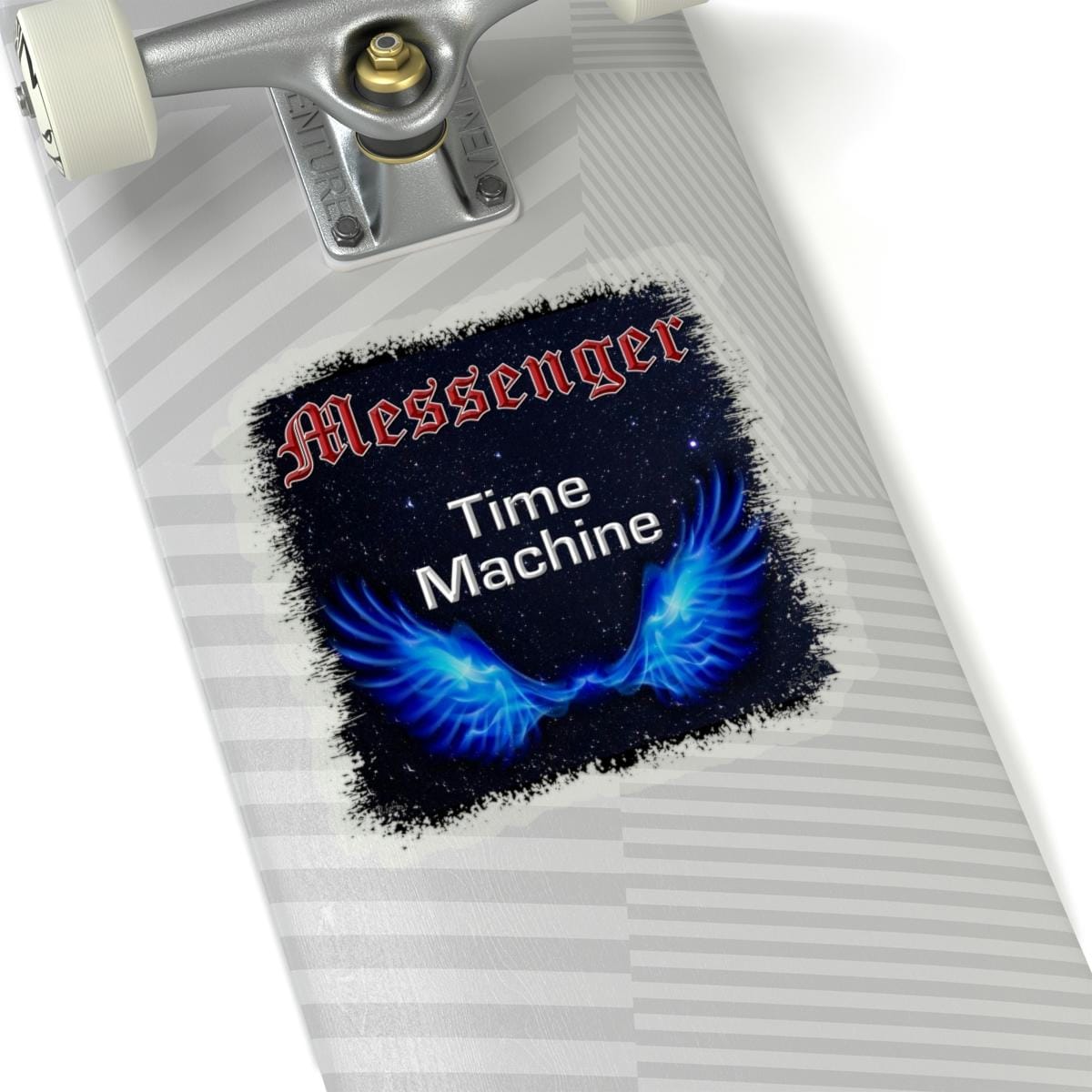 Messenger - Time Machine Die Cut Stickers