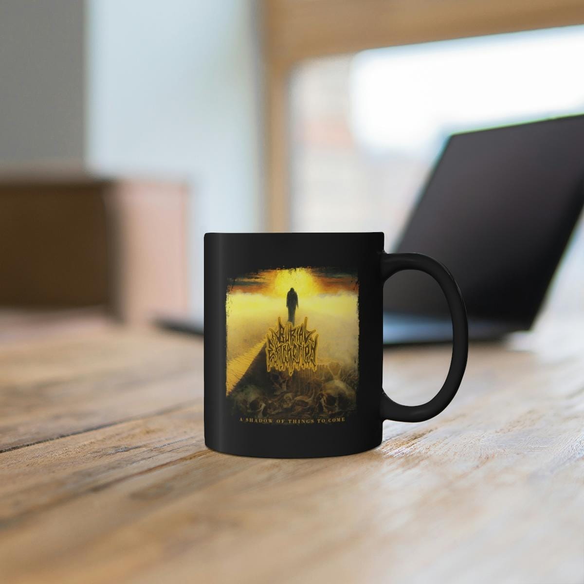 Burial Extraction - A Shadow Of Things To Come 11oz Black mug