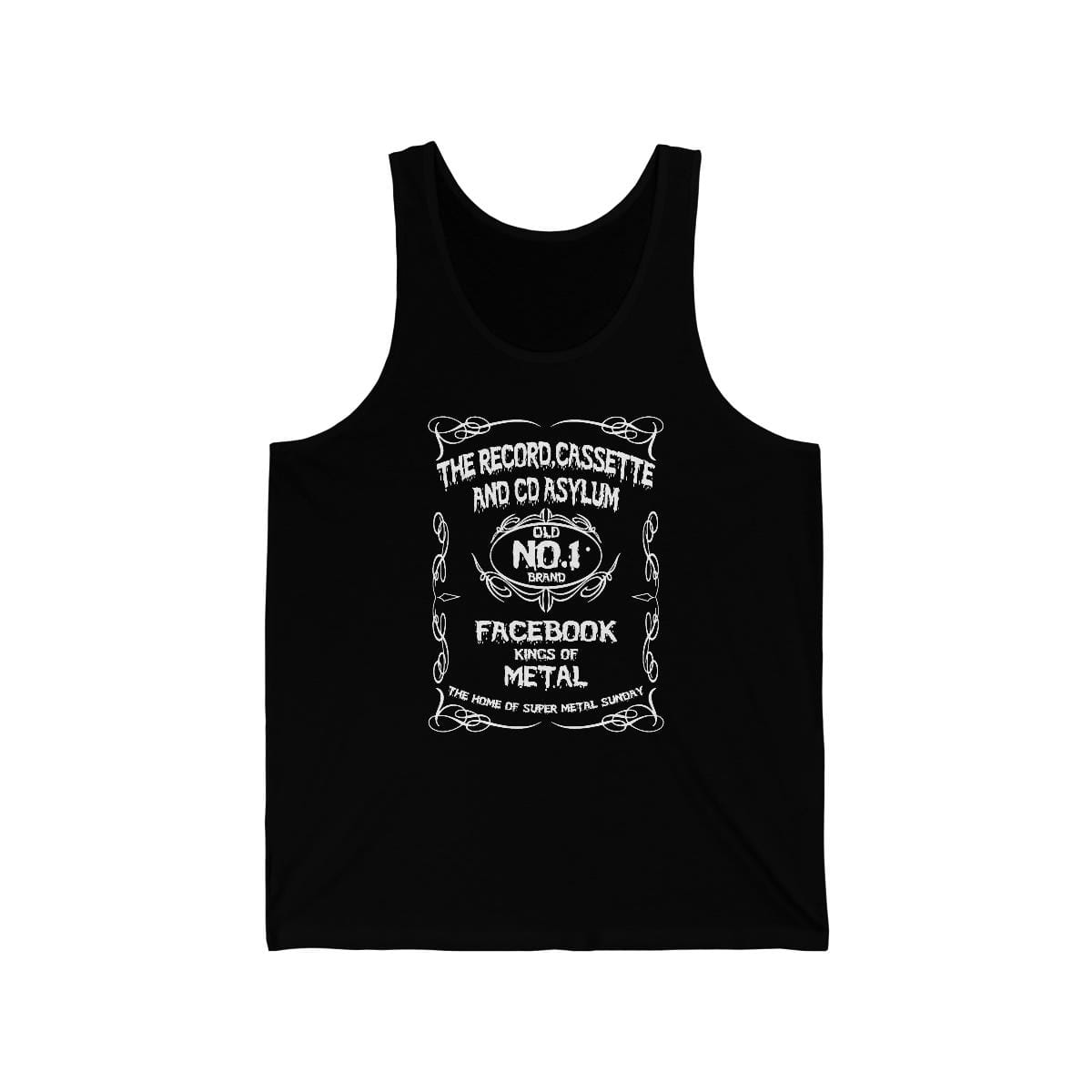 The Record, Cassette, and CD Asylum - Facebook Kings Jersey Tank Top