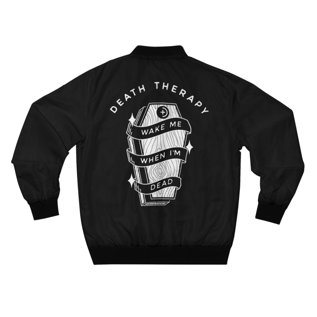 Death Therapy - Wake Me When I'm Dead Bomber Jacket