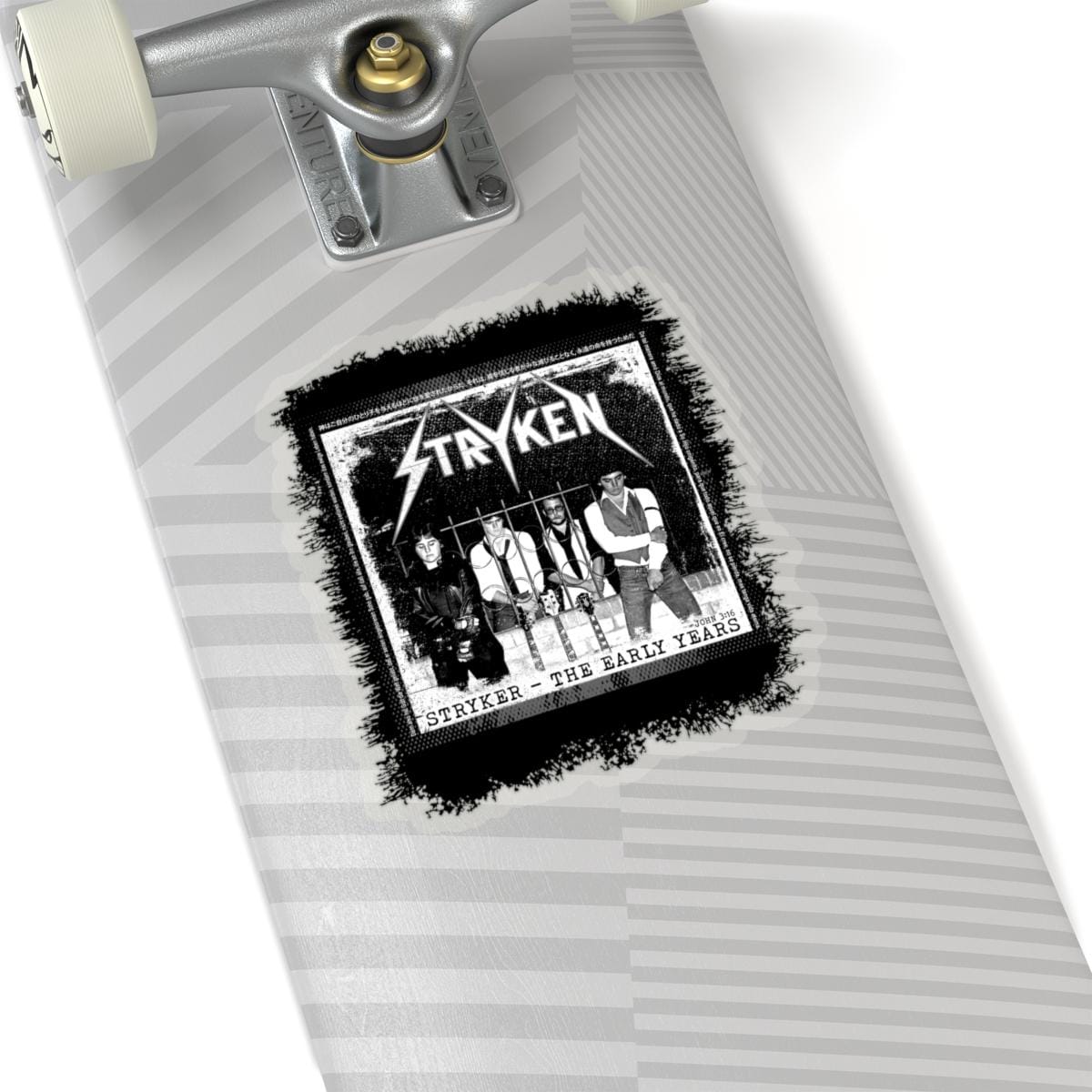 Stryken - Stryker-The Early Years Die Cut Stickers